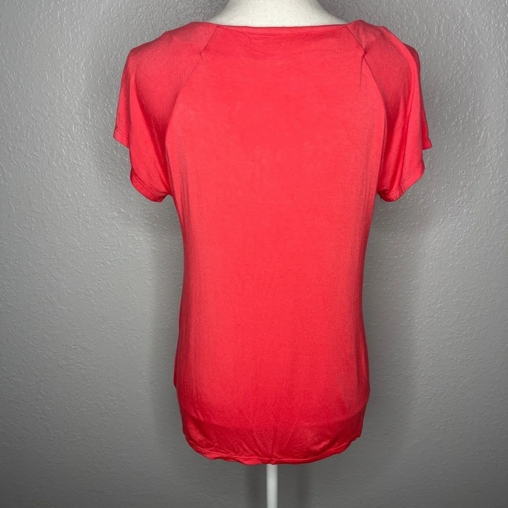 Renn - Salmon Color‎ Blouse with ruffle detail